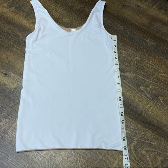 Spanx Assets Reversible 4 Way Tank Top White/Tan Women’s Large Shapewear - Picture 4 of 9